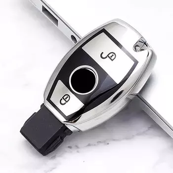 Для Mercedes Benz A B R G Class GLK GLA W204 W251 W463 W176 Чехол для ключа 2/3 Кнопка Чехол для ключа Брелок Защитная оболочка Автомобильные аксессуары