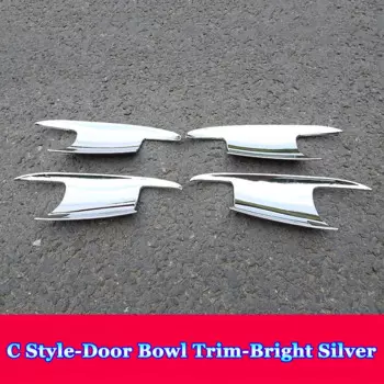 Для Mercedes Benz A GLA CLA Class W176 X156 C117 Coupe W117 Автомобильные аксессуары Внешняя дверная ручка + крышка дверной чаши Накладка Рамка