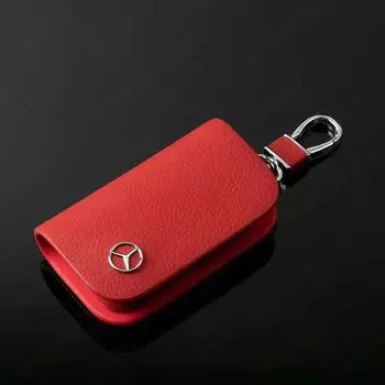 Для Mercedes Benz C200 C300 W168 CLA GLA GLB GLE A B C E Class Сумка для автомобильных ключей Бизнес Защитный чехол на молнии Сумка для хранения автомобильных ключей