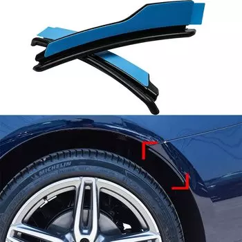 Для Mercedes Benz C238 E200 E220 E300 E350 E400 E53 AMG Coupe 2017-2022 Автомобильный задний бампер, расширение крыла, колесо, губа для бровей