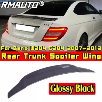 Для Mercedes-Benz C-Class W204 C204 двухдверный купе 2007-2013 задний спойлер крыло внешняя часть Автомобильный задний спойлер багажника автомобильные аксессуары