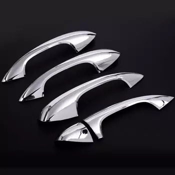 Для Mercedes Benz C Class W205 GLC X253 E Class W213 Автомобильные аксессуары LHD Auto ABS Хромированная внешняя дверная ручка Накладка Наклейка