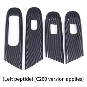 Для Mercedes Benz C Class W206 C200 C260 2022, декоративная панель для подъема стекла автомобиля, аксессуары для защиты внутренней подъемной рамы из АБС-пластика