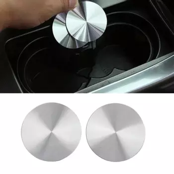 Для Mercedes Benz Class CLA GLA C GLC GL E W211 W210 W204 W203 W205 W124 Хромированный держатель для чашки, отделка бутылки с блестками, аксессуар для укладки