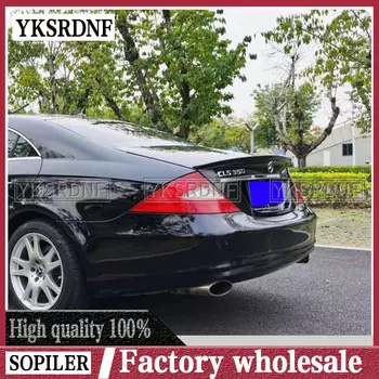 Для Mercedes Benz CLS W219 CLS350 CLS550 2005-2010 AMG Стиль ABS пластик Задний спойлер Крыло Багажник Губа Стайлинг автомобиля