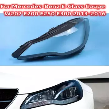 Для Mercedes Benz E Class W207 2013 2014 2015 2016 двухдверная купе фара прозрачная крышка абажур Автомобильная фара оболочка объектив