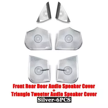 Для Mercedes Benz E Class W212 AMG E63 2009-2015 Автомобильные аксессуары Дверь Окно А-столб Треугольник Твитер Аудио Динамик Крышка Накладка