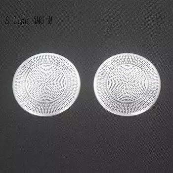 Для Mercedes Benz EQC 2020-2023 Автомобильная Дверная панель громкоговоритель звуковая панель стерео аудио динамик крышка наклейка отделка Стайлинг Аксессуары