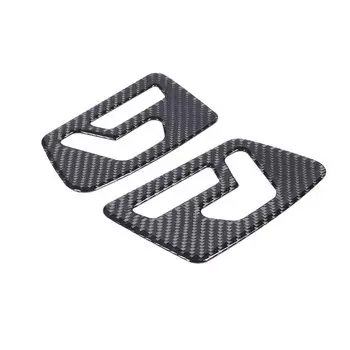 Для Mercedes Benz G Class W463 2013-2018, мягкое углеродное волокно, переключатель сиденья автомобиля, регулировка, Защитная панель, наклейка, автомобильные аксессуары