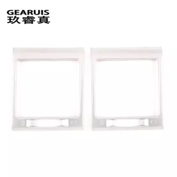 Для Mercedes Benz G Class W463 G500 2004-2018, углеродное волокно, автомобильная приборная панель, кондиционер, Выходная рама, крышка, наклейки, отделка