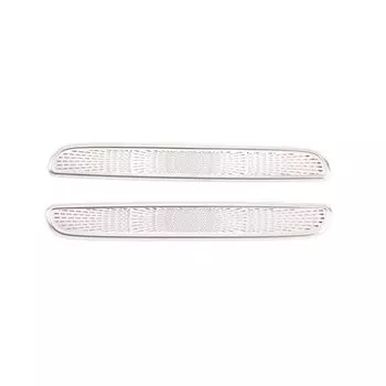 Для Mercedes-Benz G-Class W464 G500 G63 2019-2025 декоративная сетчатая наклейка на спинку автомобильного сиденья из нержавеющей стали, автомобильные аксессуары