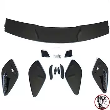 Для Mercedes-Benz GLA Class X156 GLA45 AMG GLA200 GLA220 GLA250 GLA260 2013-2018, задний спойлер из АБС-пластика, крышка багажника