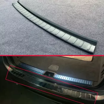 Для Mercedes-Benz GLE-Class V167 GLE350 450 2019-2020 защита заднего бампера из Нержавеющей Стали Подоконник наружные стволы decorati