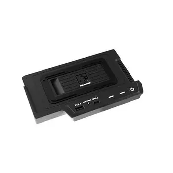 Для Mercedes-Benz GLE/S/C, автомобильное беспроводное зарядное устройство, модифицированное, 27 Вт, быстрая зарядка, кронштейн платы