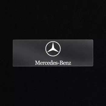 Для Mercedes Benz подголовники передних сидений автомобиля, наклейка на боковое окно автомобиля, наклейки для Mercedes Benz AMG W204 W205 W212 W213 W177 W