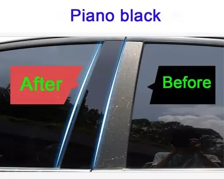 Для Mercedes Benz S-Class W220 1998-2005 автомобильный Поликарбонат материал столб Крышка дверь отделка окно молдинг наклейки пластина аксессуары