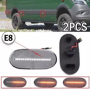 Для Mercedes Benz Sprinter W906 для VW Crafter 2E 2F Светодиодный габаритный фонарь Canbus Положение города Боковые маркеры указателей поворота