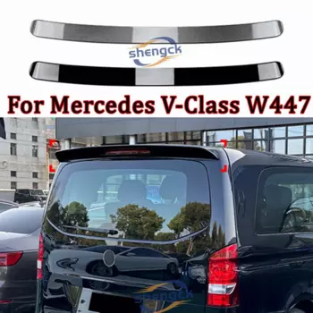 Для Mercedes-Benz V-Class W447 V250 V260 2016-2023 Задняя Крышка багажника автомобильный спойлер Крылья ABS внешние аксессуары для тюнинга