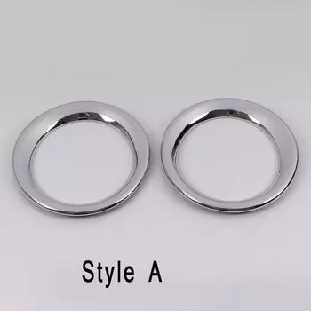 Для Mercedes Benz Vito W447 2016 2017 2018 2019 2020 2021 2022 передние противотуманные фары для бровей отделка лампы рамка ABS хромированная наклейка на крышку