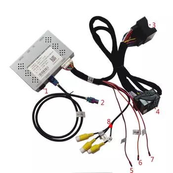 Для Mercedes Benz задняя камера с интерфейсом класса C W204 W205 S205 2011-2020