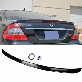 Для Mercedes W211 E Claa задний спойлер E320 E350 E400 E420 E500 E53 4-дверный 2002-2009 задний багажник хвостовое крыло обвесы накладки тюнинг