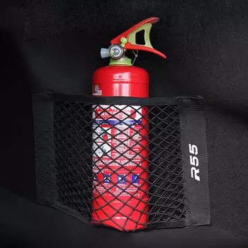 Для MINI Cooper F57 F56 F60 Cabrio Countryman F55 F54 CLUBMAN S R60 R61 R50 R52 R53 R55 Сетка для хранения багажника автомобиля Карманные аксессуары