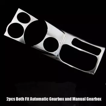 Для Mitsubishi ASX 2010 - 2019 автомобильные аксессуары коробка передач держатель для водяного стакана сигара оболочка металлическая наклейка