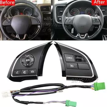 Для Mitsubishi ASX 2020 2021 2022 аудио радио круиз контроль переключатель рулевого колеса кнопки переключатели