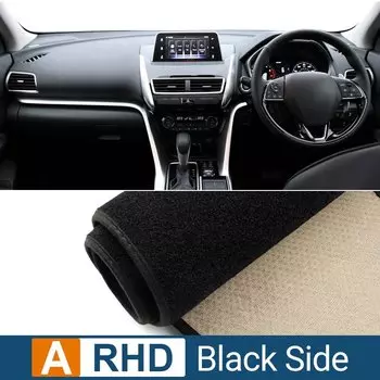 Для Mitsubishi Eclipse Cross 2017 2018 2019 2020 2021 2022 2023 чехол для приборной панели автомобиля, коврик с защитой от УФ-лучей, нескользящий чехол, аксессуары