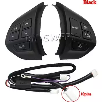 Для MITSUBISHI LANCER CX OUTLANDER ASX 2007 2008 2009 2010 2011 Многофункциональная кнопка рулевого колеса круиз контроль Swit