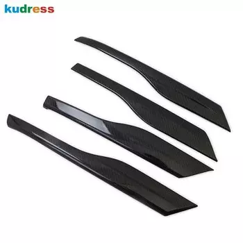 Для Mitsubishi Outlander 2013-2019 2020 2021 углеродное волокно внутренняя дверь подлокотника ручки полосы крышки отделки интерьера аксессуары