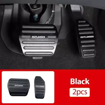 Для Mitsubishi Outlander 4 MK4 2022 2023 2024 PHEV крышка педали тормоза акселератора автомобиля нескользящая накладка аксессуары