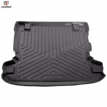 Для Mitsubishi Pajero 3 (5 дверей) с 2000-2006 гв. (Паджеро) полиуретановый коврик в багажник Norplast NPL-P-59-45