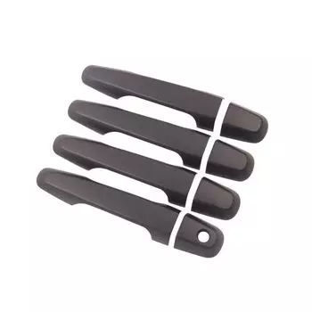 Для Mitsubishi Pajero Sport 2011 2012 2013 2014 2015 2016 2017 2018 матовая черная хромированная Автомобильная дверная ручка Крышка Аксессуары