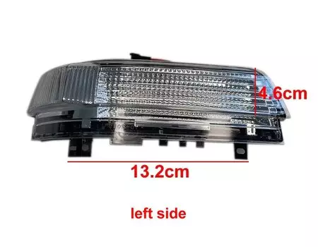 Для Mitsubishi Pajero V73 V77 V93 V97 2006-2019 указатель поворота заднего вида, боковое зеркало, индикатор заднего вида, поворотная лампа 8351A030