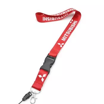 Для Mitsubishi Ralliart Lancer Outlander 3 l200 EX10 ASX ремешок нейлоновый принт логотип автомобиля брелок мотоцикл авто модные подарки