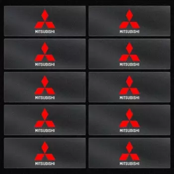 Для Mitsubishi, салон автомобиля, руль, приборная панель, центральные наклейки, значок для Mitsubishi Outlander 3 Lancer EX ASX Col