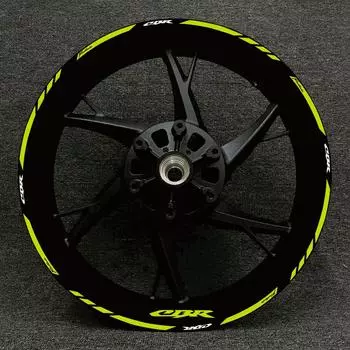 Для мотоцикла Honda CBR RR серия 17 дюймов фотодекоративная рамка колеса Водонепроницаемая Светоотражающая наклейка 400 600 650 1000