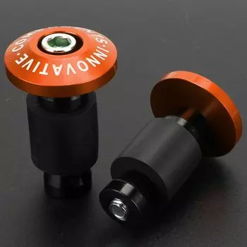 Для мотоцикла KTM RC 690 990 125 390 200 DUKE 1290 SupeR GT 640 7/8 дюйма 22 мм ручки руля с ЧПУ торцевая крышка руля заглушка Silder