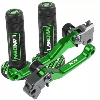 Для мотоциклов KAWASAKI Dirt Bike Pivot Складные тормозные рычаги сцепления KX65 KX85 KX125 KX250F KX250 KX450F KX 65 85 125 250F 450F