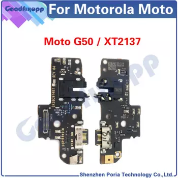 Для Motorola Moto G50 / XT2137-1 / XT2137-2 / XT2137USB зарядное устройство порт док-станции гибкий кабель