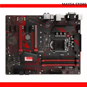 Для MSI Z370 GAMING PLUS материнская плата LGA 1151 DDR4 ATX материнская плата 100% протестирована, полностью работает