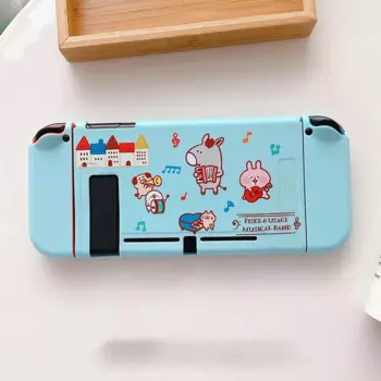Для Nintendo Switch чехол OLED аксессуары мультяшный защитный чехол Joycon Защитная пленка для экрана для включения аксессуаров консоли игр