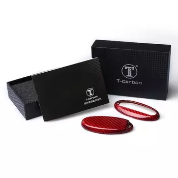 Для Nissan GT-R GTR R35 Infiniti Q50 Q70 Q60 Автоматический смарт-брелок для дистанционного управления, чехол из настоящего углеродного волокна, красный, черный, крышка, корпус