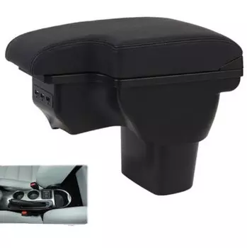 Для Nissan Juke Infiniti ESQ подлокотник, подлокотник, подставка для локтя, центральная консоль для хранения с зарядкой телефона, USB-интерфейс, подстаканник