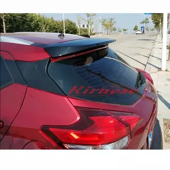 Для Nissan KICKS 2017 2018 2019, АБС-пластик, неокрашенный цвет грунтовки, задний спойлер на крышу, крыло багажника, крышка багажника, автозапчасти