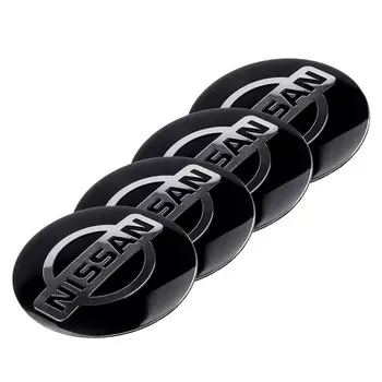 Для Nissan Nismo Tiida Teana GTR 350Z 370Z 240SX Juke Note Versa Almera X-Trail 4 шт. 56 мм крышка центра колеса автомобиля наклейка крышка ступицы