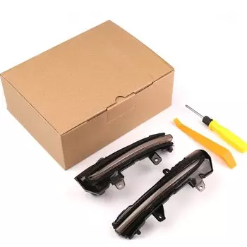 Для Nissan Note 2017 2018, обновление e-Power, светодиодный динамический указатель поворота, мигалка, последовательный индикатор бокового зеркала заднего вида