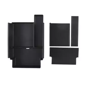 Для Nissan Pathfinder R53 2022 ~ 2024 центральный автомобильный подлокотник для хранения Box центральная консоль флокирующий Органайзер лоток аксессуары для интерьера