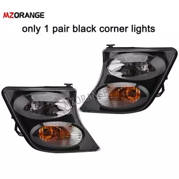 Для Nissan Patrol Y60 Y61 2001 2002 2003 2004, фары, угловая лампа, передний бампер, фары, автомобильные аксессуары